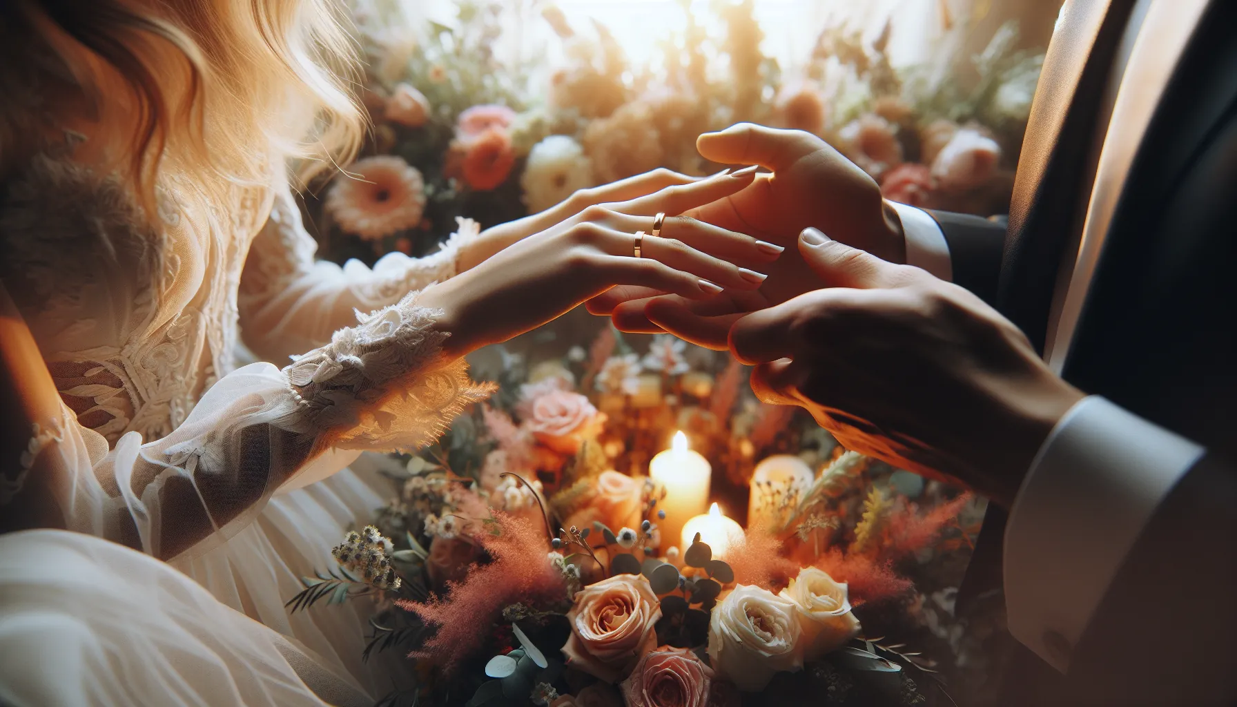 Couple mixte franco-russe - alliance et fidelite dans un mariage international