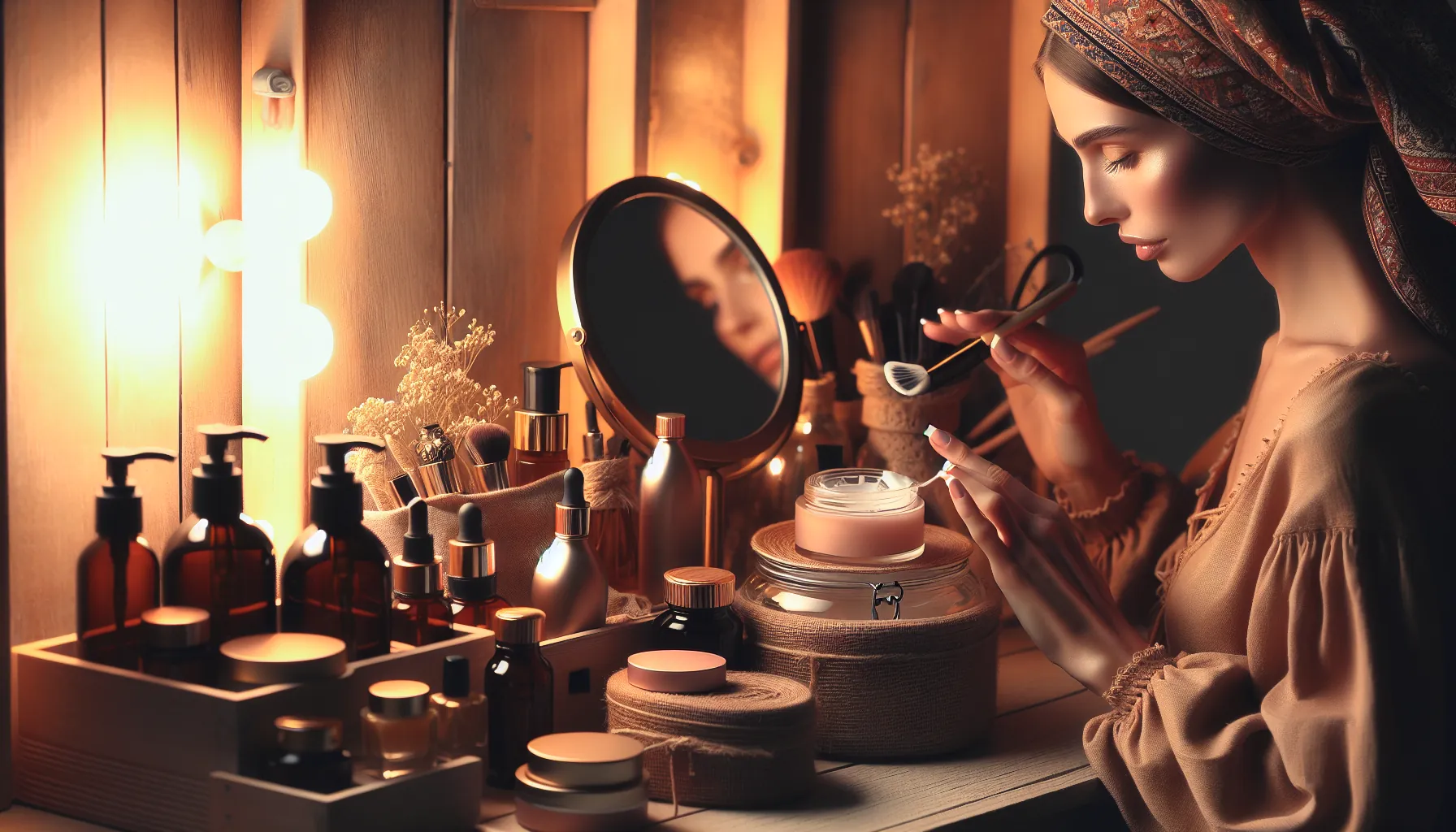 Routine de soins beauté d